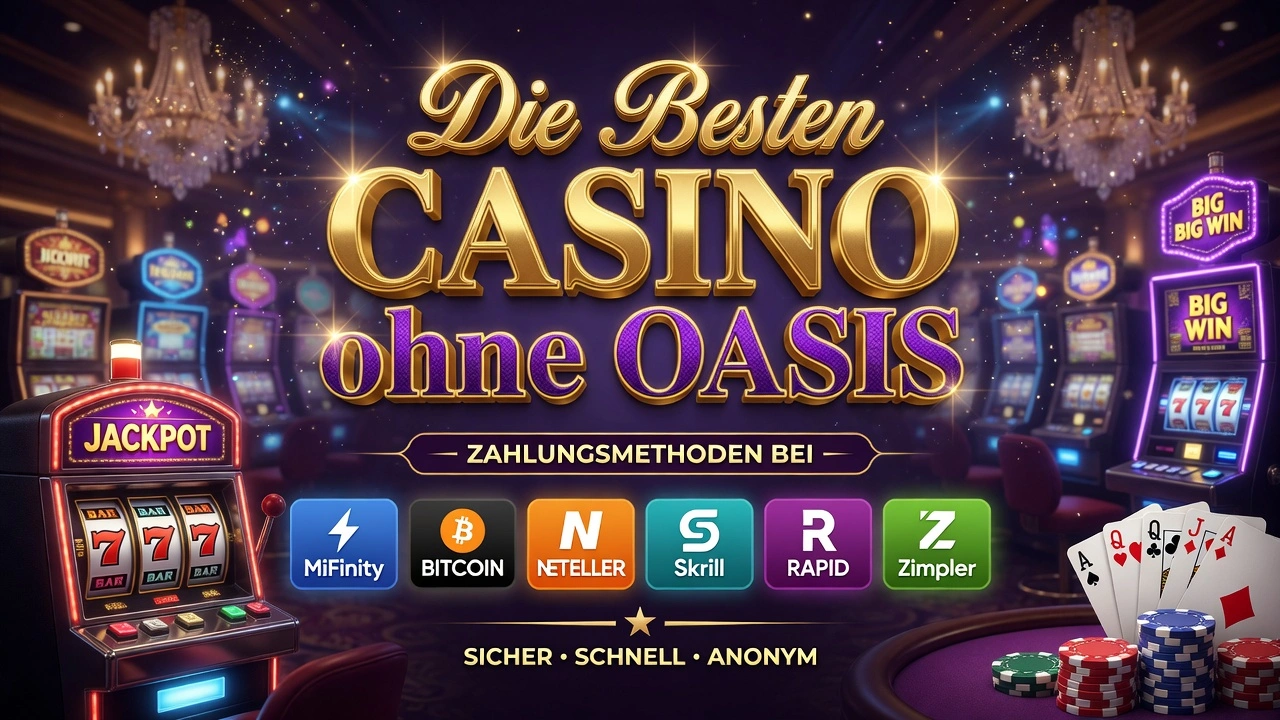 Zahlungsmethoden bei Casino ohne OASIS Anbietern