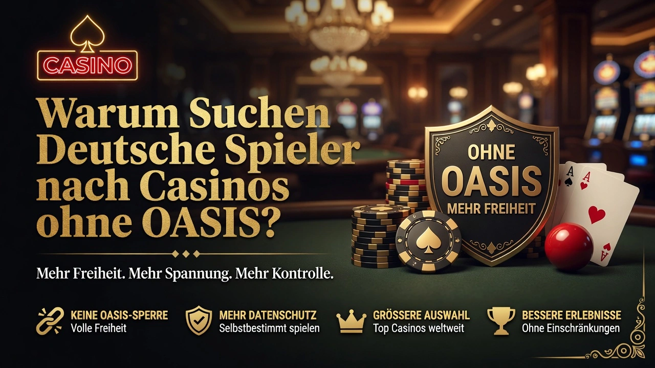 Warum Suchen Deutsche Spieler nach Casinos ohne OASIS?